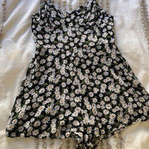 WilliamB floral Romper